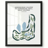 Arrowhead Course at Comanche Trail Golf Course, Texas - Printed Golf Courses