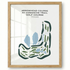 Arrowhead Course at Comanche Trail Golf Course, Texas - Printed Golf Courses