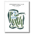 Arrowhead Golf Club - West Course, Illinois - Printed Golf Courses