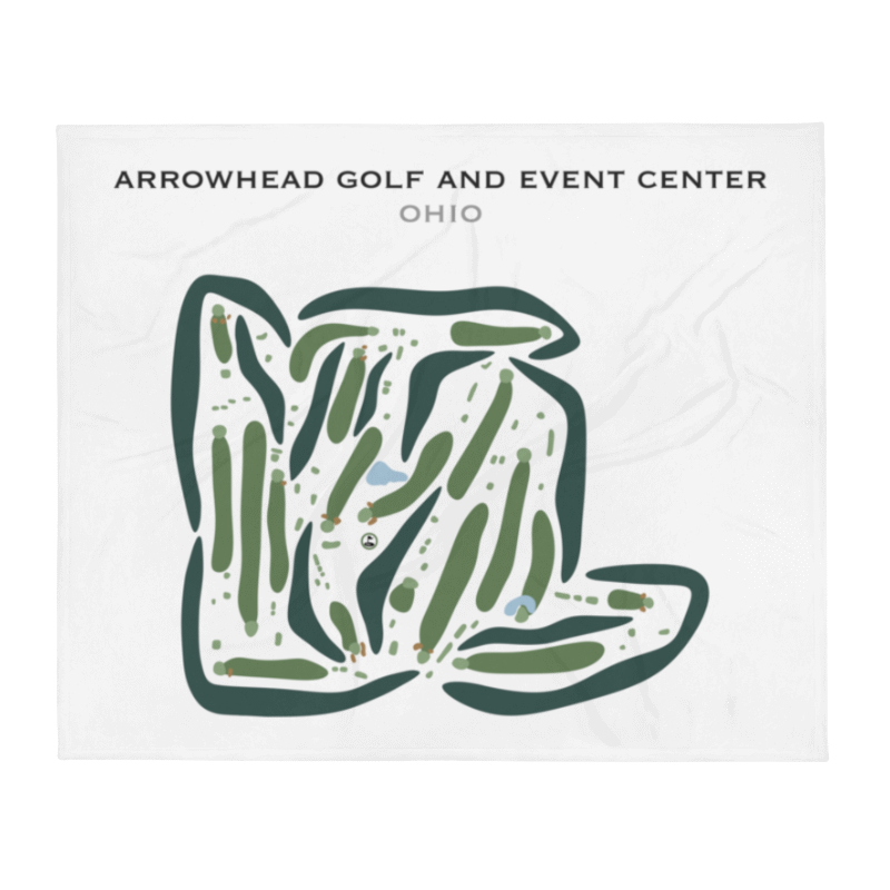 Arrowhead Golf & Event Center, North Canton, Ohio - Printed Golf Courses