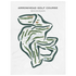 Arrowhead Golf Course, Michigan - Printed Golf Courses