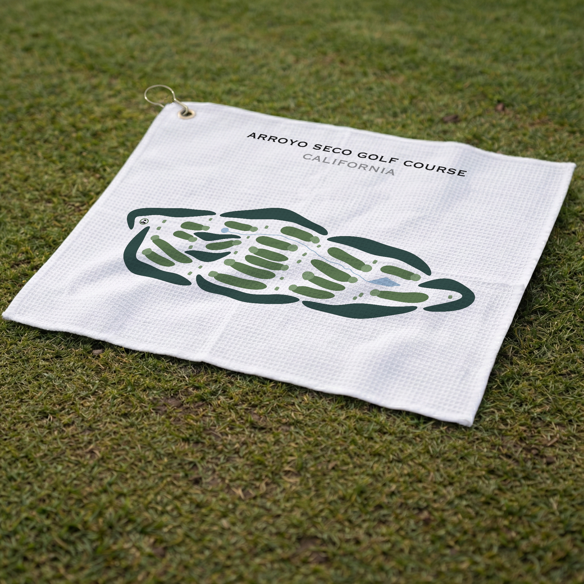 Arroyo Seco Golf Course, California - Printed Golf Courses