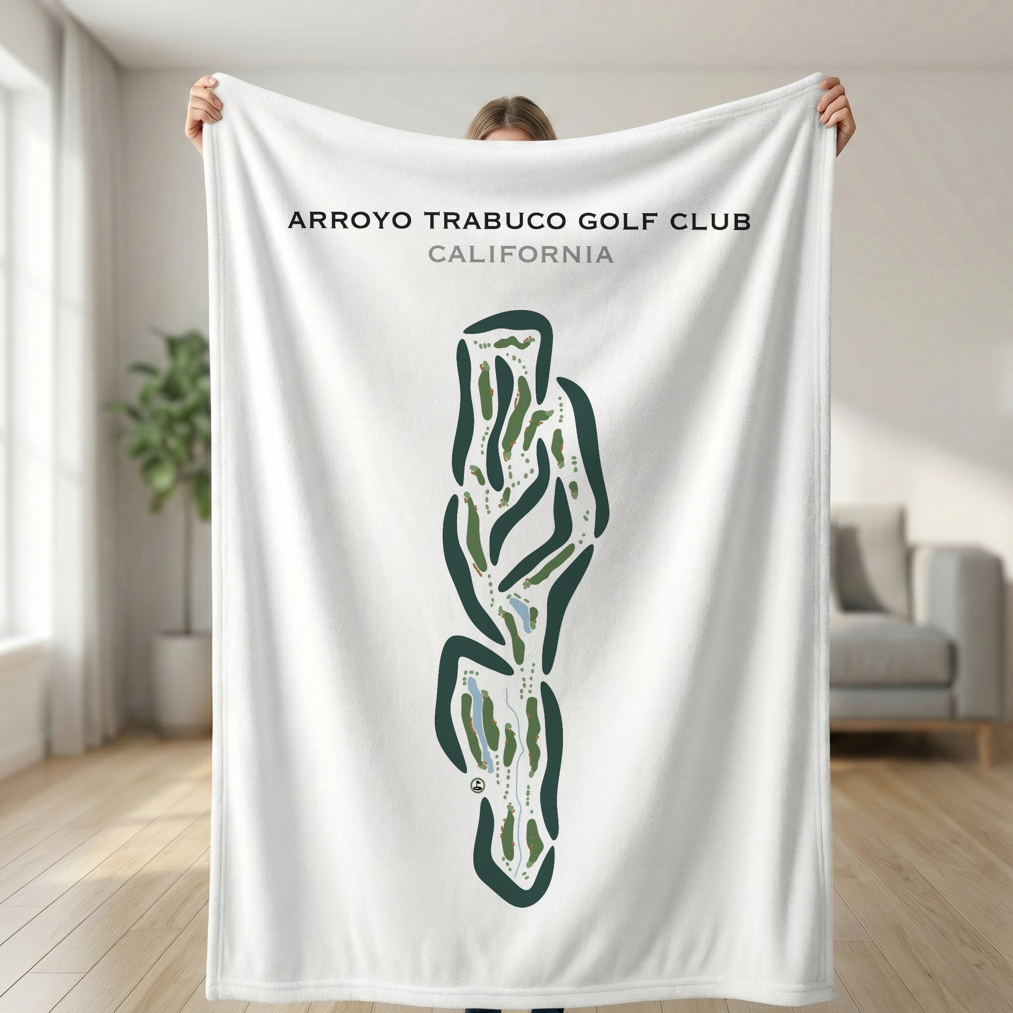Arroyo Trabuco Golf Club, California - Printed Golf Courses