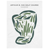 Arthur B. Sim Golf Course, Kansas - Printed Golf Courses