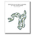 Arthur Hills Golf Course at The Highlands, Michigan - Printed Golf Courses