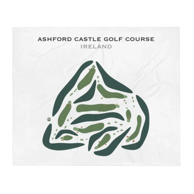 Ashford Castle Golf Course, Ireland - Printed Golf Courses