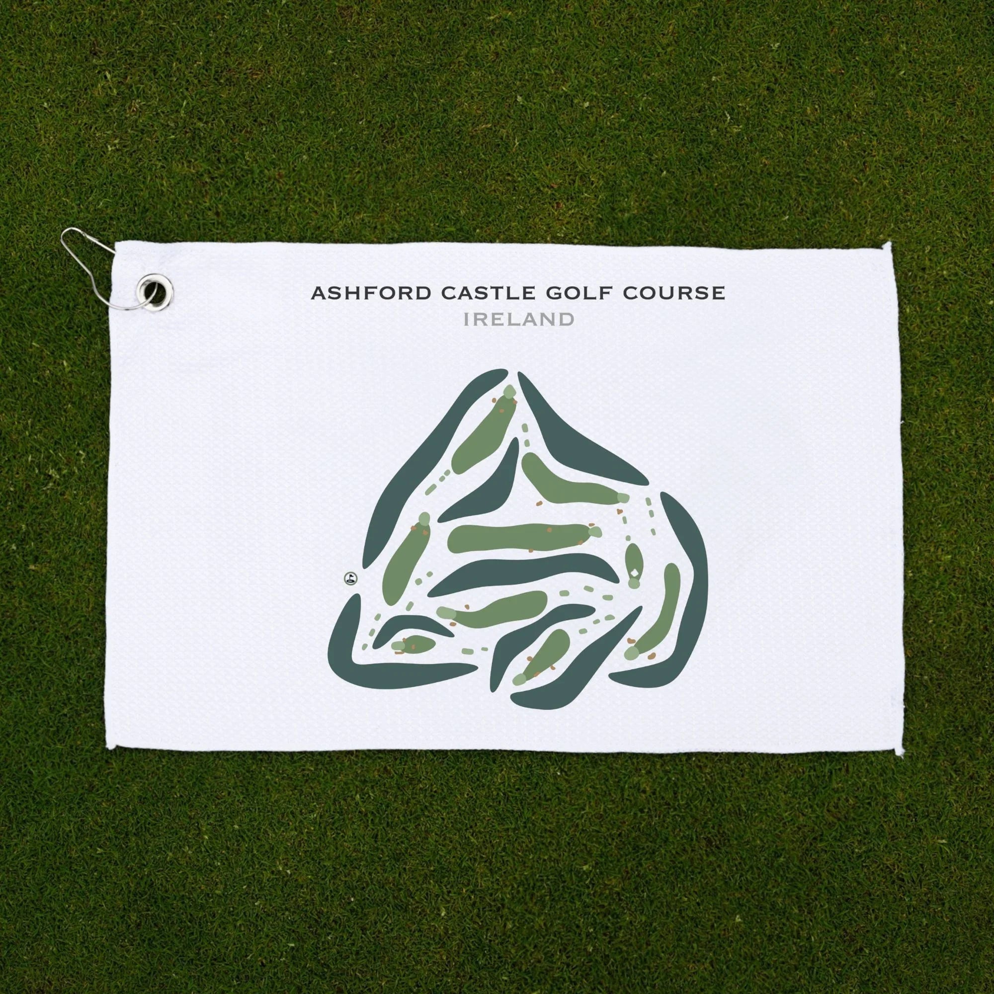 Ashford Castle Golf Course, Ireland - Printed Golf Courses