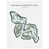 Ashtabula Country Club, Ohio - Printed Golf Courses