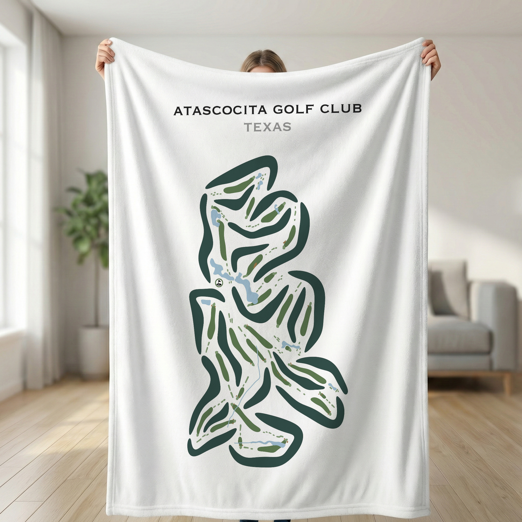 Atascocita Golf Club, Texas - Printed Golf Courses
