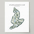 Atlanta Athletic Club, Georgia - Printed Golf Courses
