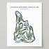 Atlanta National Golf Club, Georgia - Printed Golf Courses