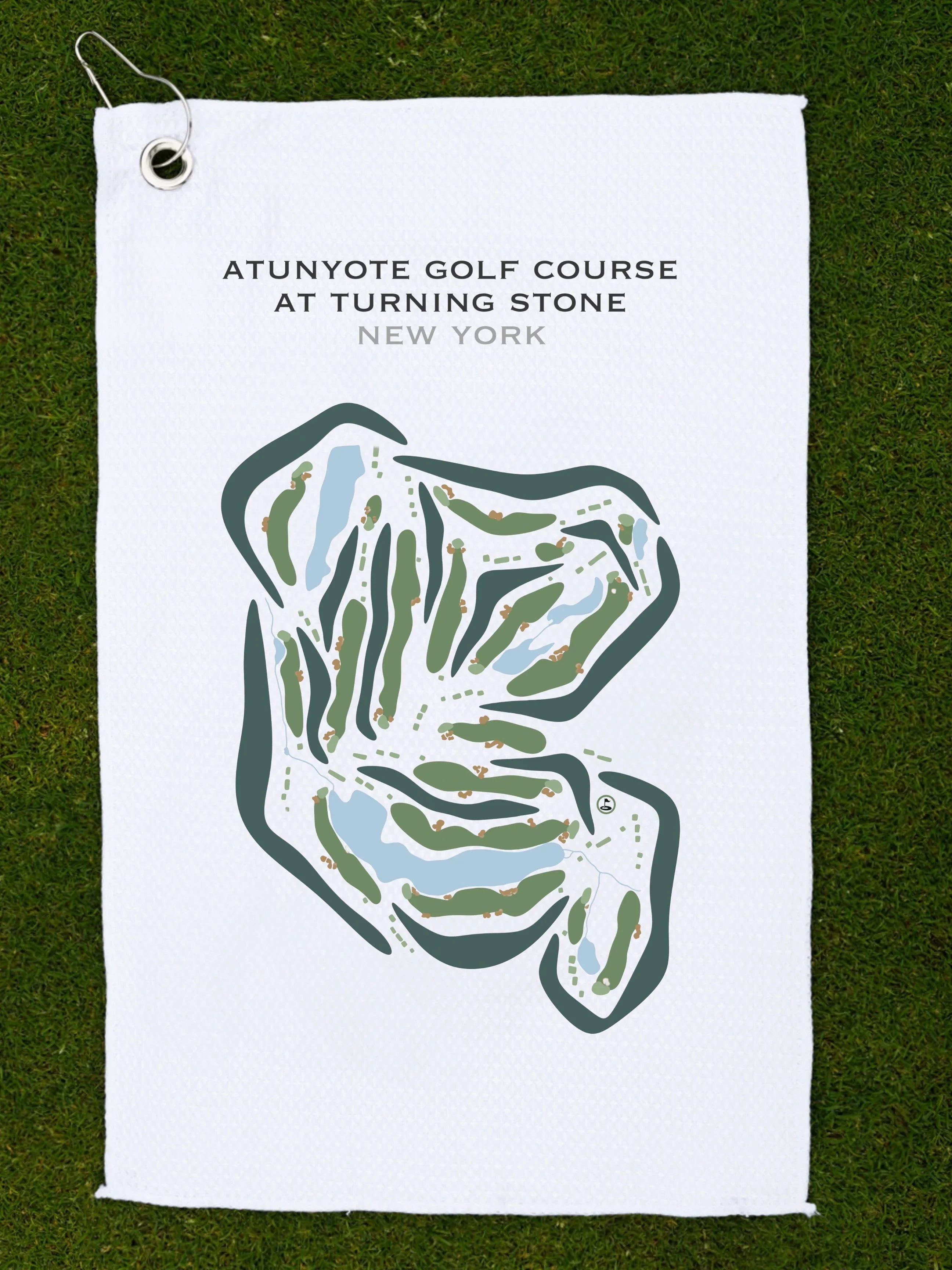 Atunyote Golf Club at Turning Stone Resort Casino, New York - Printed Golf Courses