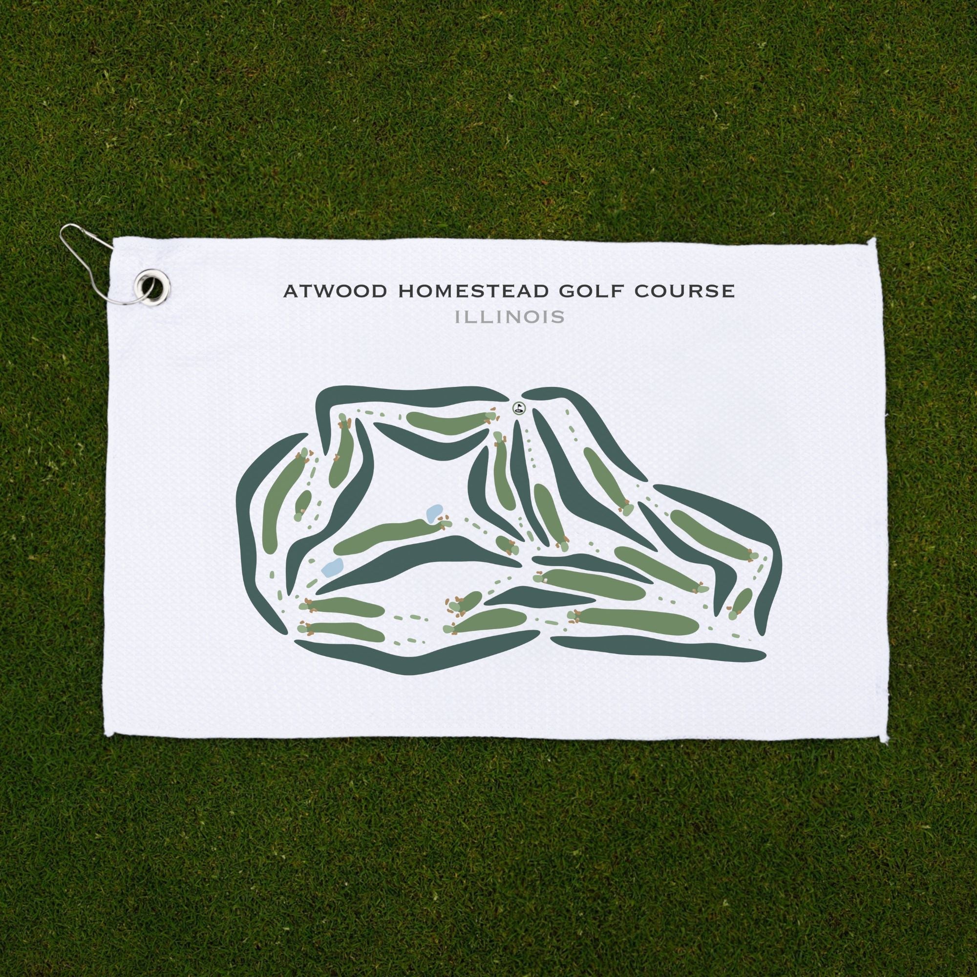 Atwood Homestead Golf Course, Illinois - Printed Golf Courses