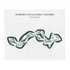 Auburn Hills Golf Course, Kansas - Printed Golf Courses