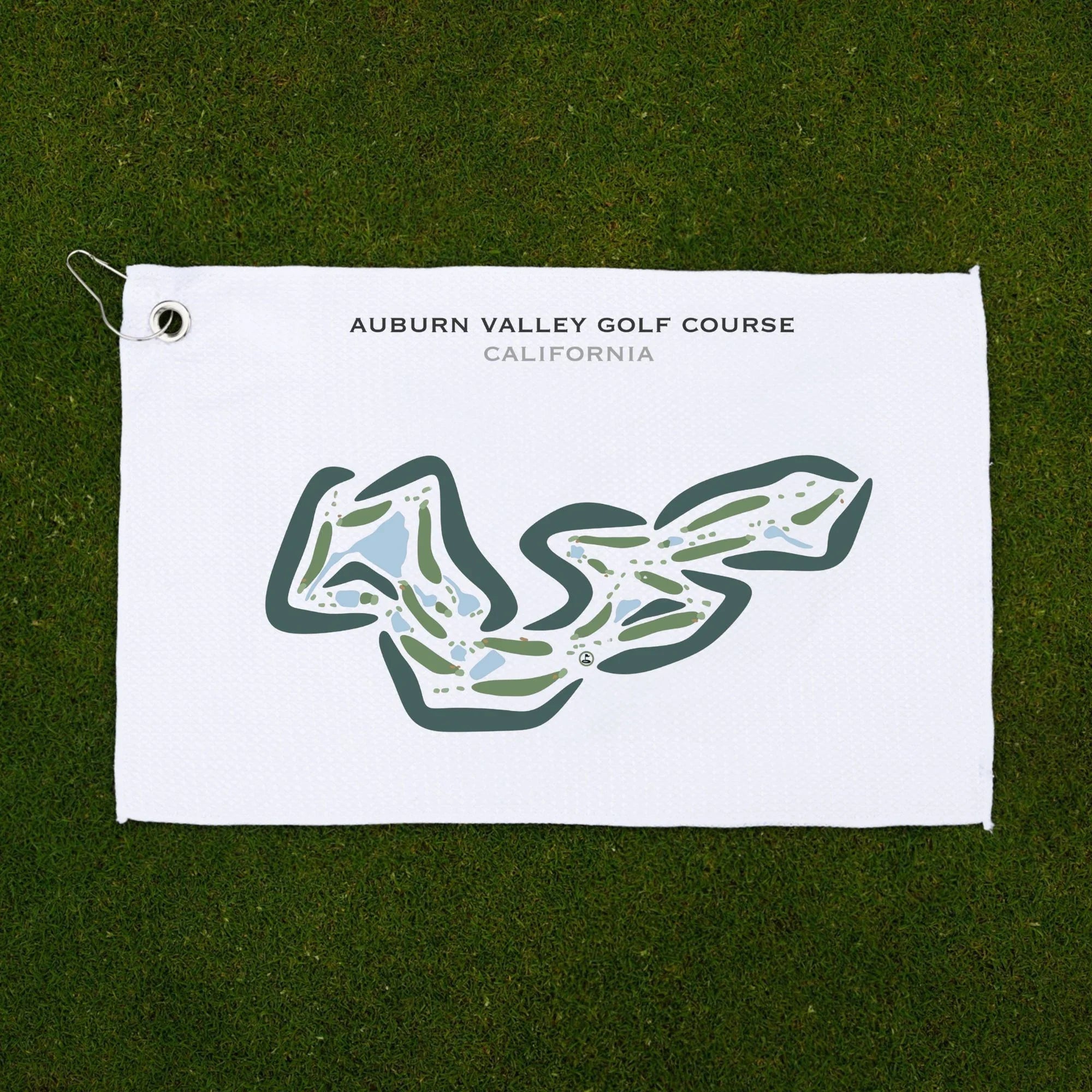 Auburn Valley Golf Course, California - Printed Golf Courses