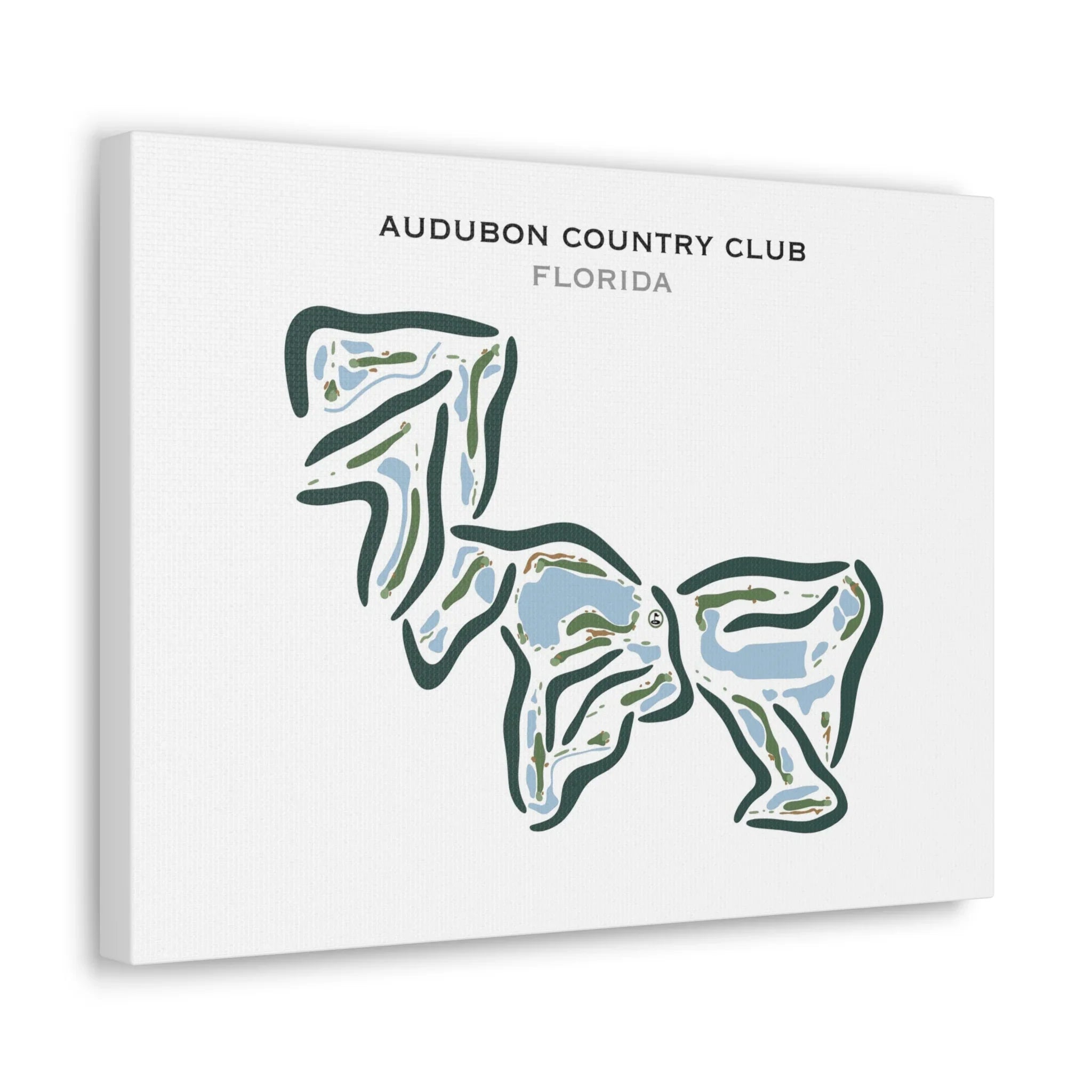 Audubon Country Club, Florida - Printed Golf Courses
