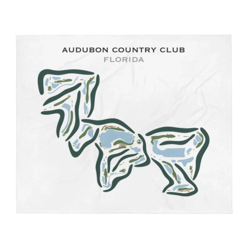 Audubon Country Club, Florida - Printed Golf Courses