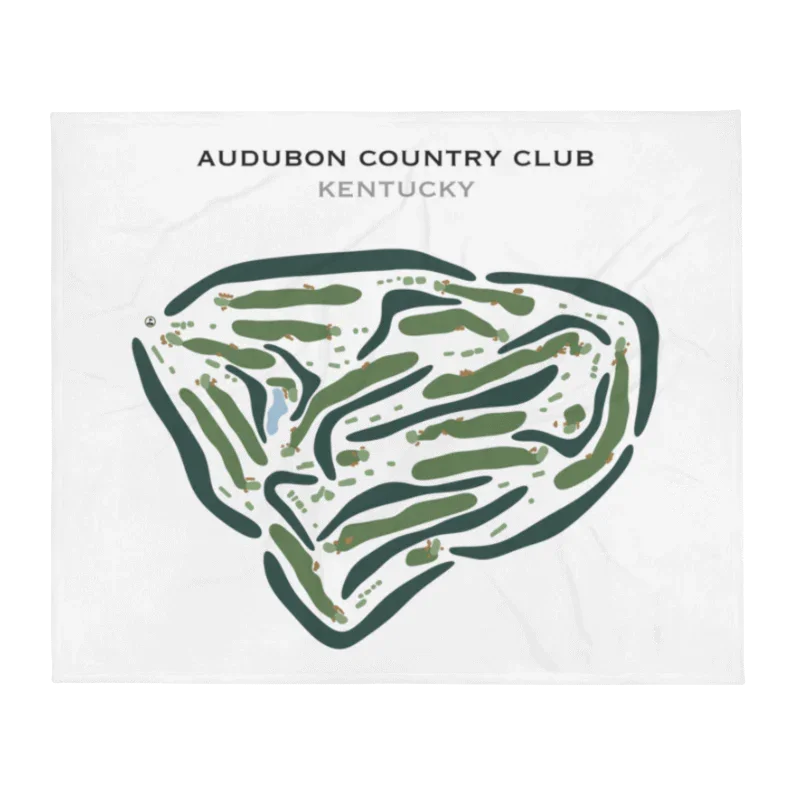 Audubon Country Club, Kentucky - Printed Golf Courses