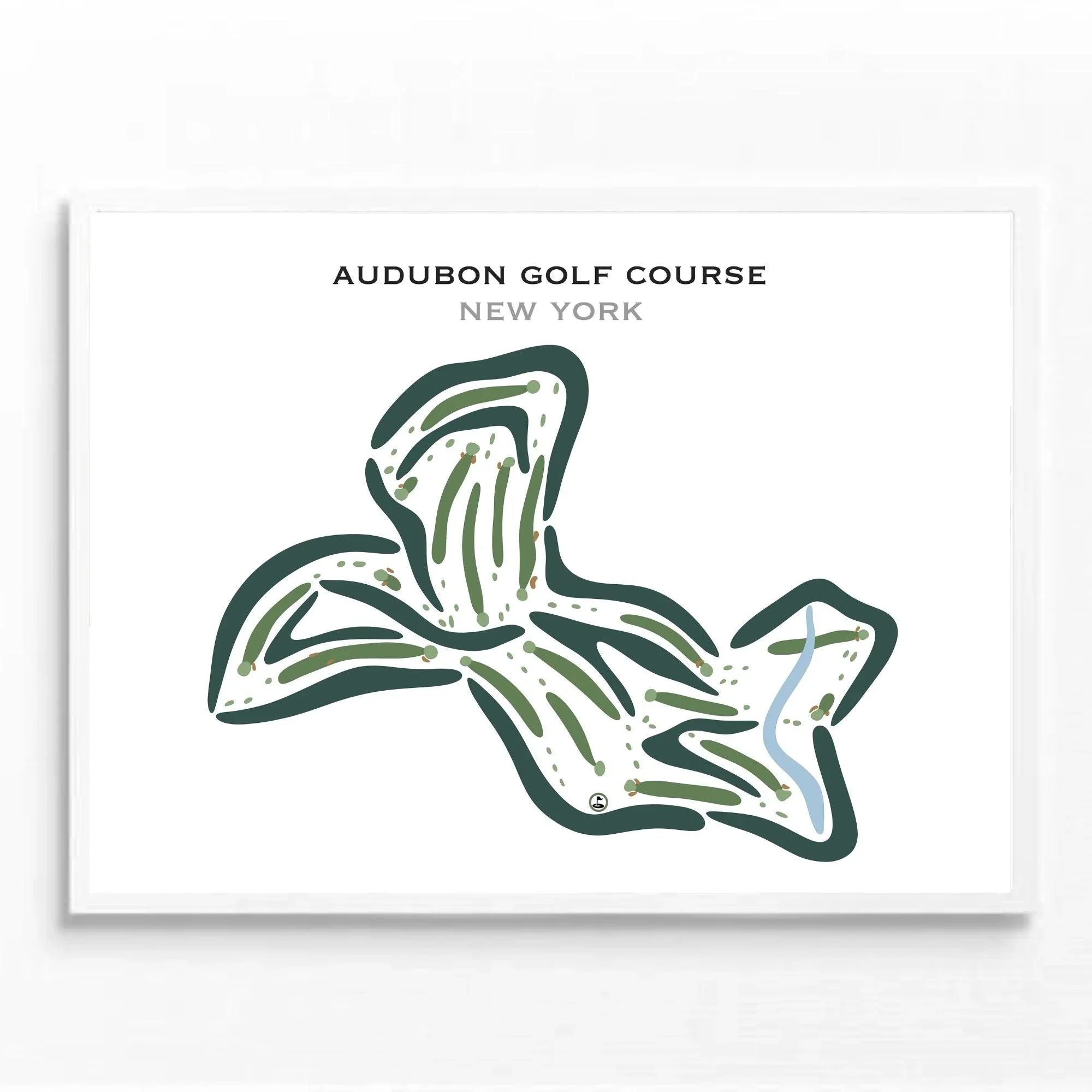 Audubon Golf Course, New York - Printed Golf Courses
