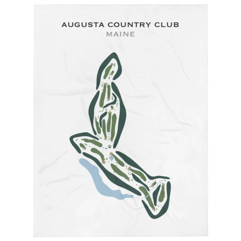 Augusta Country Club, Maine - Printed Golf Courses
