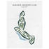 Augusta Country Club, Maine - Printed Golf Courses