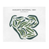 Augusta National 1931, 19 Holes Course, Georgia - Printed Golf Courses