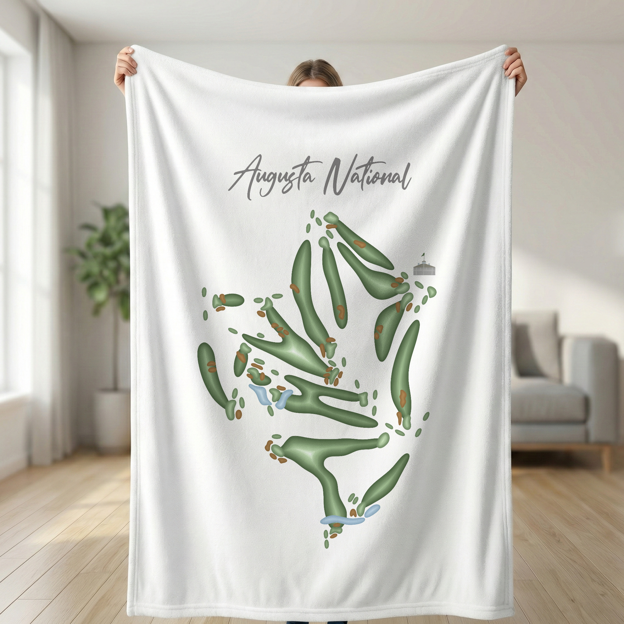 Augusta National Golf Club, Augusta Georgia - Gradient Style
