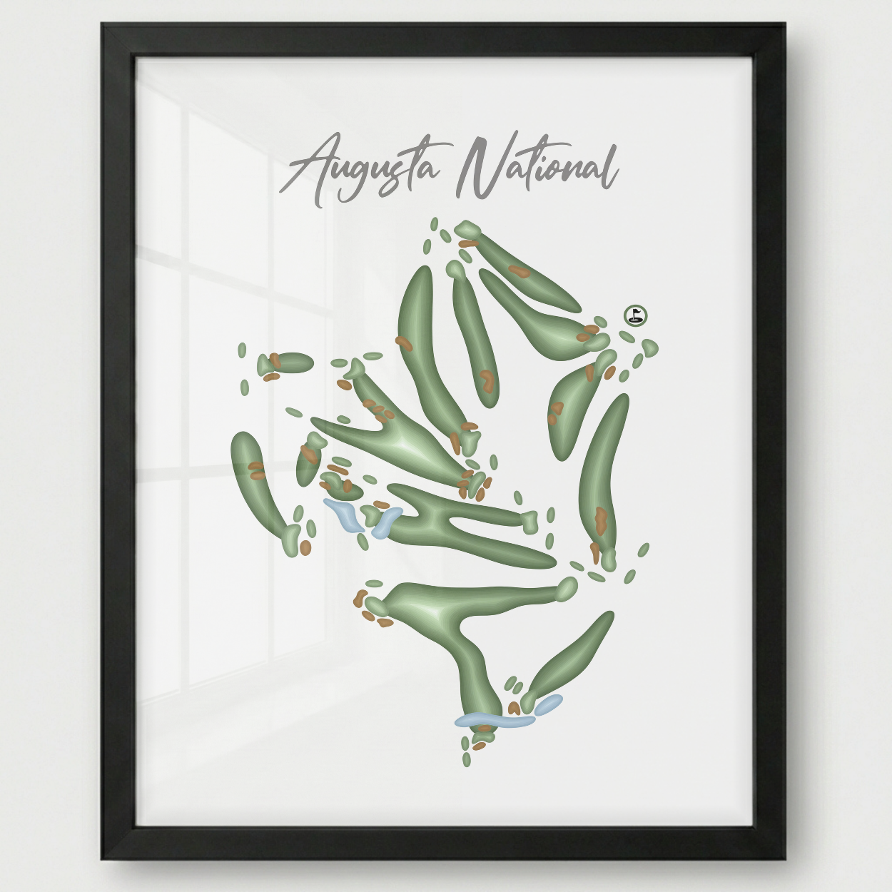 Augusta National Golf Club, Augusta Georgia - Gradient Style