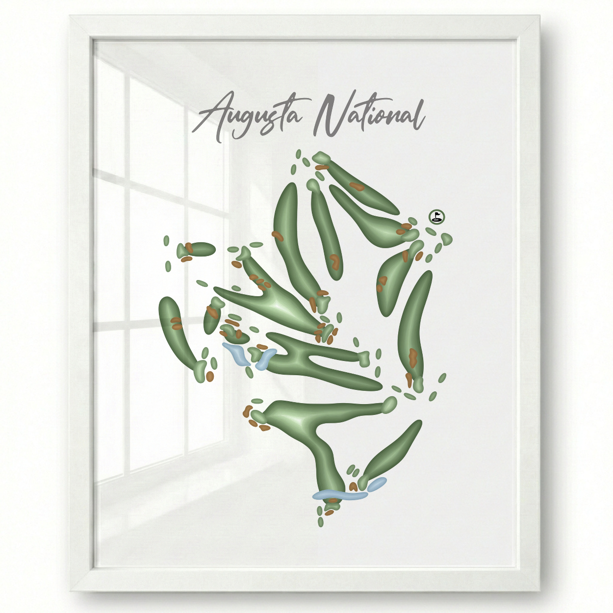 Augusta National Golf Club, Augusta Georgia - Gradient Style