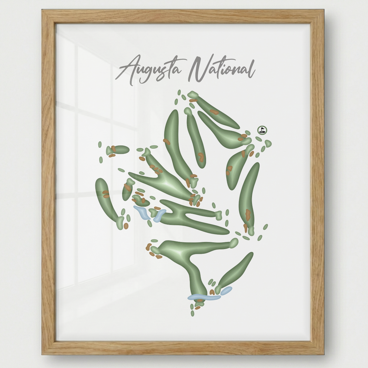 Augusta National Golf Club, Augusta Georgia - Gradient Style