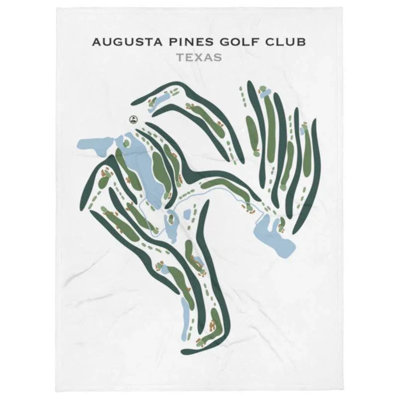 Augusta Pines Golf Club, Texas - Printed Golf Courses