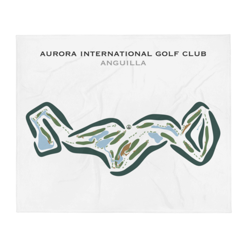 Aurora International Golf Club, Anguilla - Printed Golf Courses