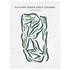 Autumn Ridge Golf Course, Indiana - Printed Golf Courses