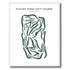 Autumn Ridge Golf Course, Indiana - Printed Golf Courses