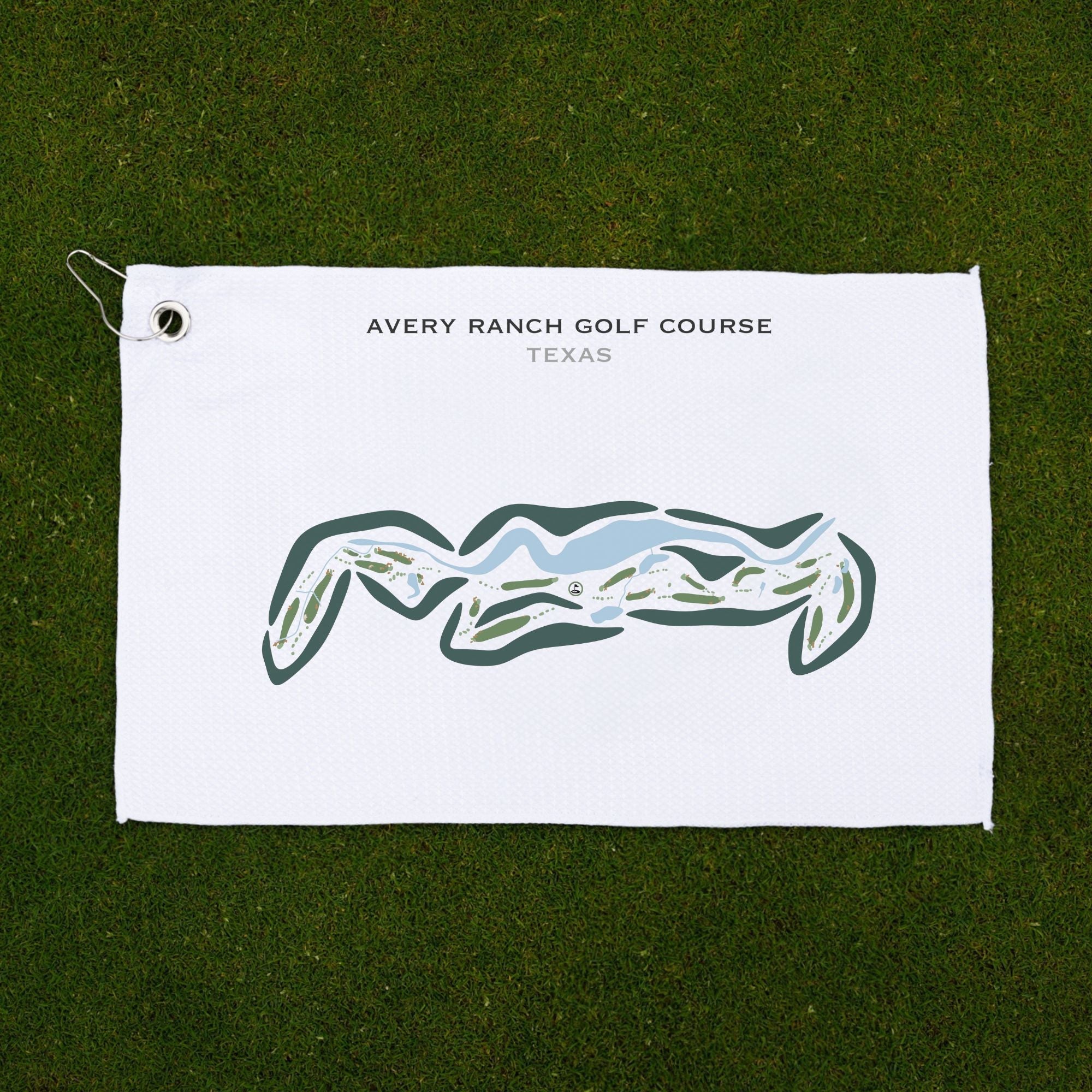 Avery Ranch Golf Course, Texas - Printed Golf Courses