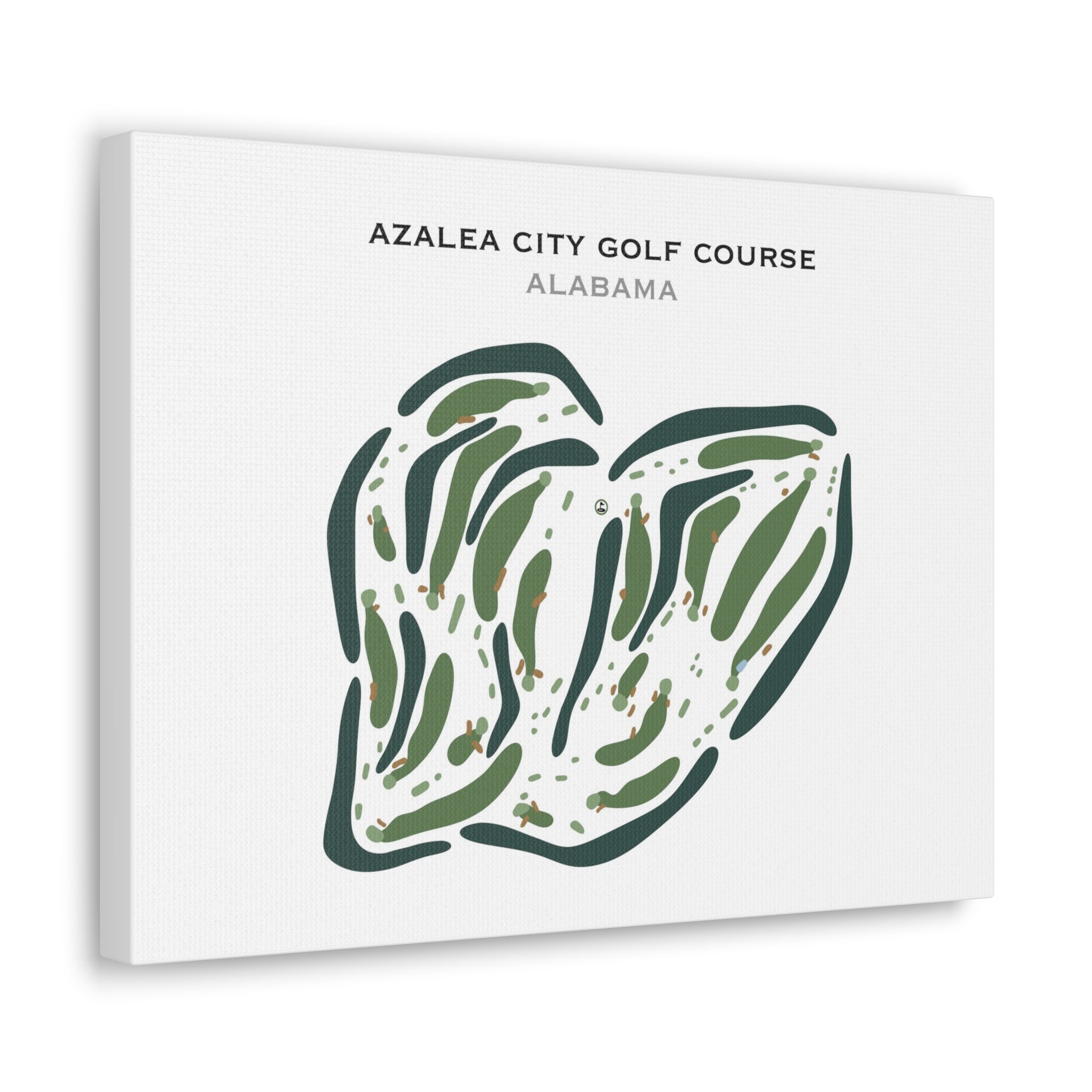 Azalea City Golf Course, Alabama - Printed Golf Courses