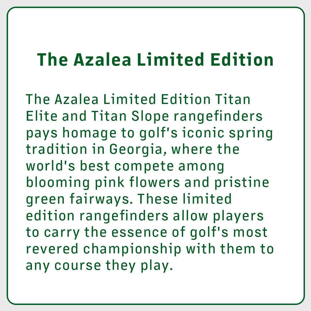 TITAN ELITE RANGEFINDER - AZALEA LIMITED EDITION