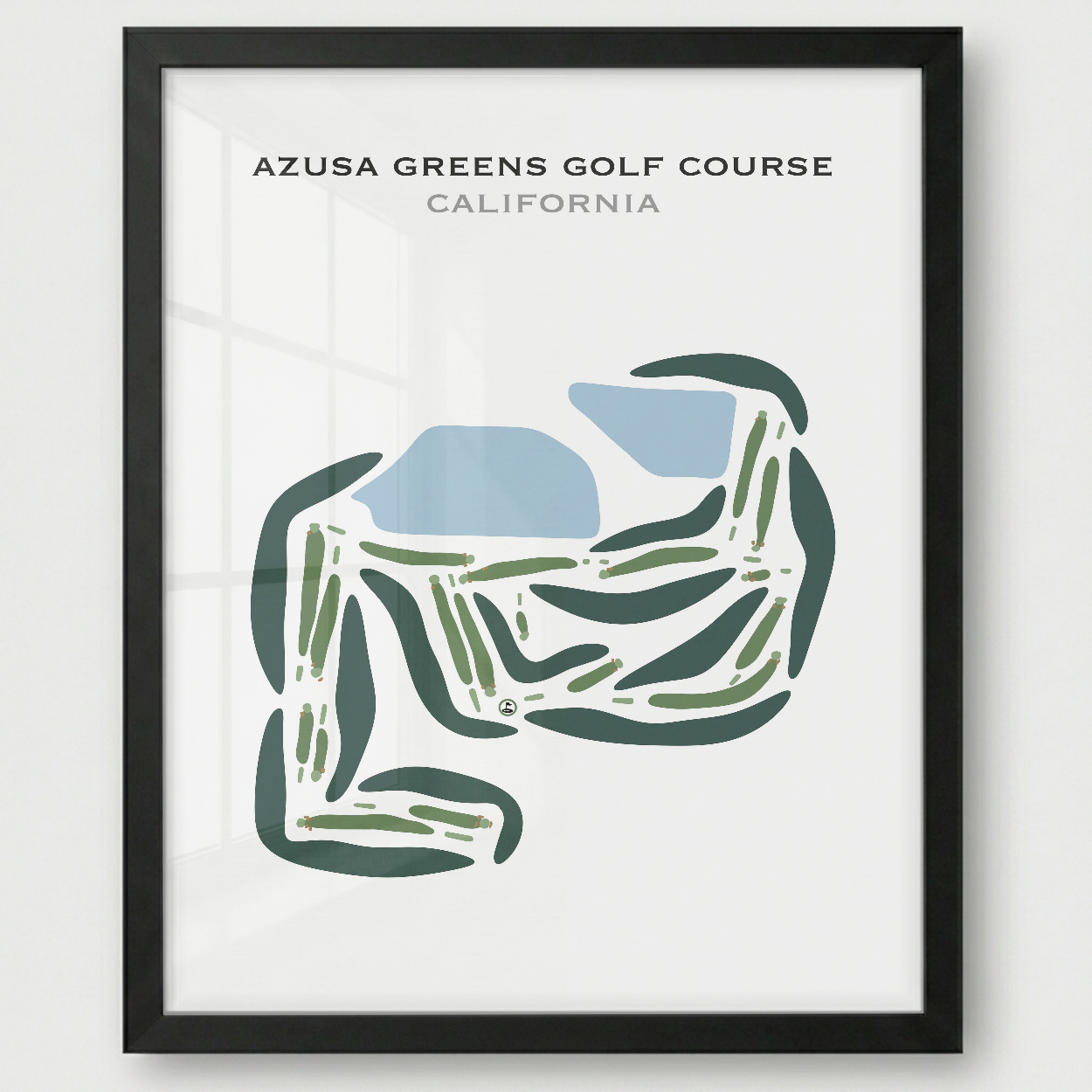 Gator Creek Golf Course, California - Printed Golf Courses