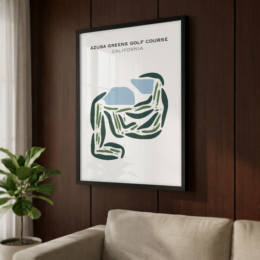 Gator Creek Golf Course, California - Printed Golf Courses
