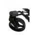 Founders Club Swerve 3 Wheel Golf Cart- Black/Black