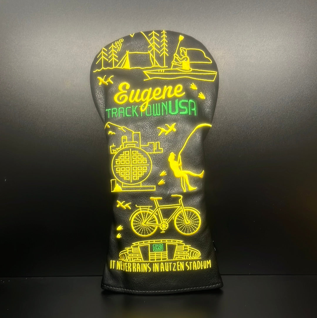 Eugene Track Town USA Headcover
