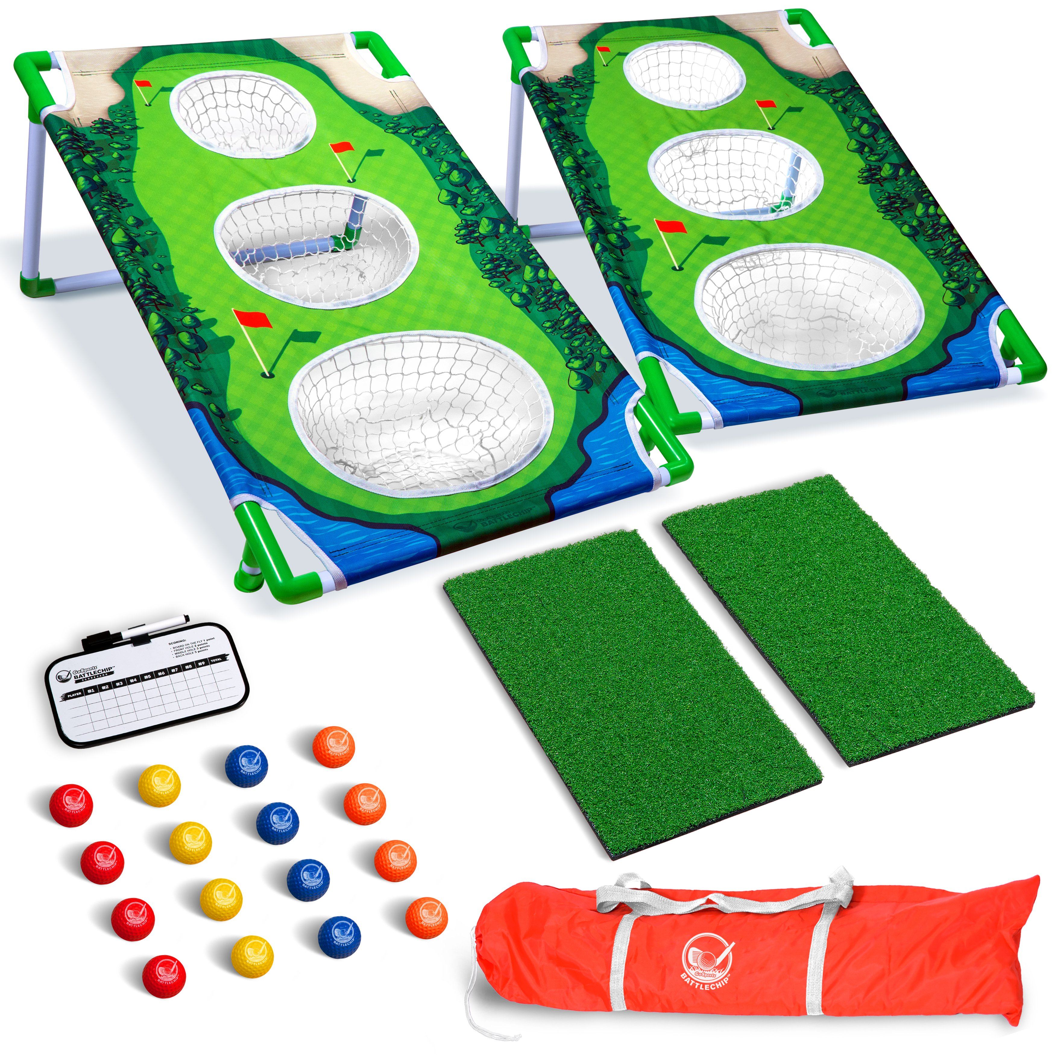 GoSports BattleChip MATCH Backyard Golf Cornhole Game