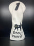 Stay Weird Black Cat Headcover