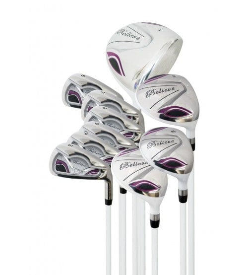 Founders Club Believe Complete Ladies Golf Set - Purple (Right-handed Petite -1")