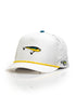 Fishing Lure White - Perforated Rope Hat