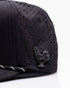Black Cock Black - Perforated Rope Hat