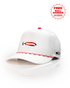 Dare Devil Spoon White - Perforated Rope Hat