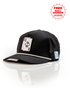 Ace/King Black - Perforated Rope Hat