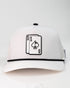Ace/King White - Perforated Rope Hat