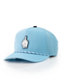 Middle Finger Baby Blue - Perforated Rope Hat